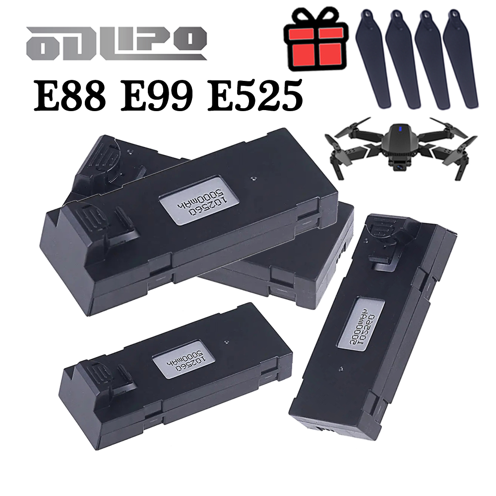 Eachine Drone E58 - E88 3,7 V 5000mAh LiPo batería