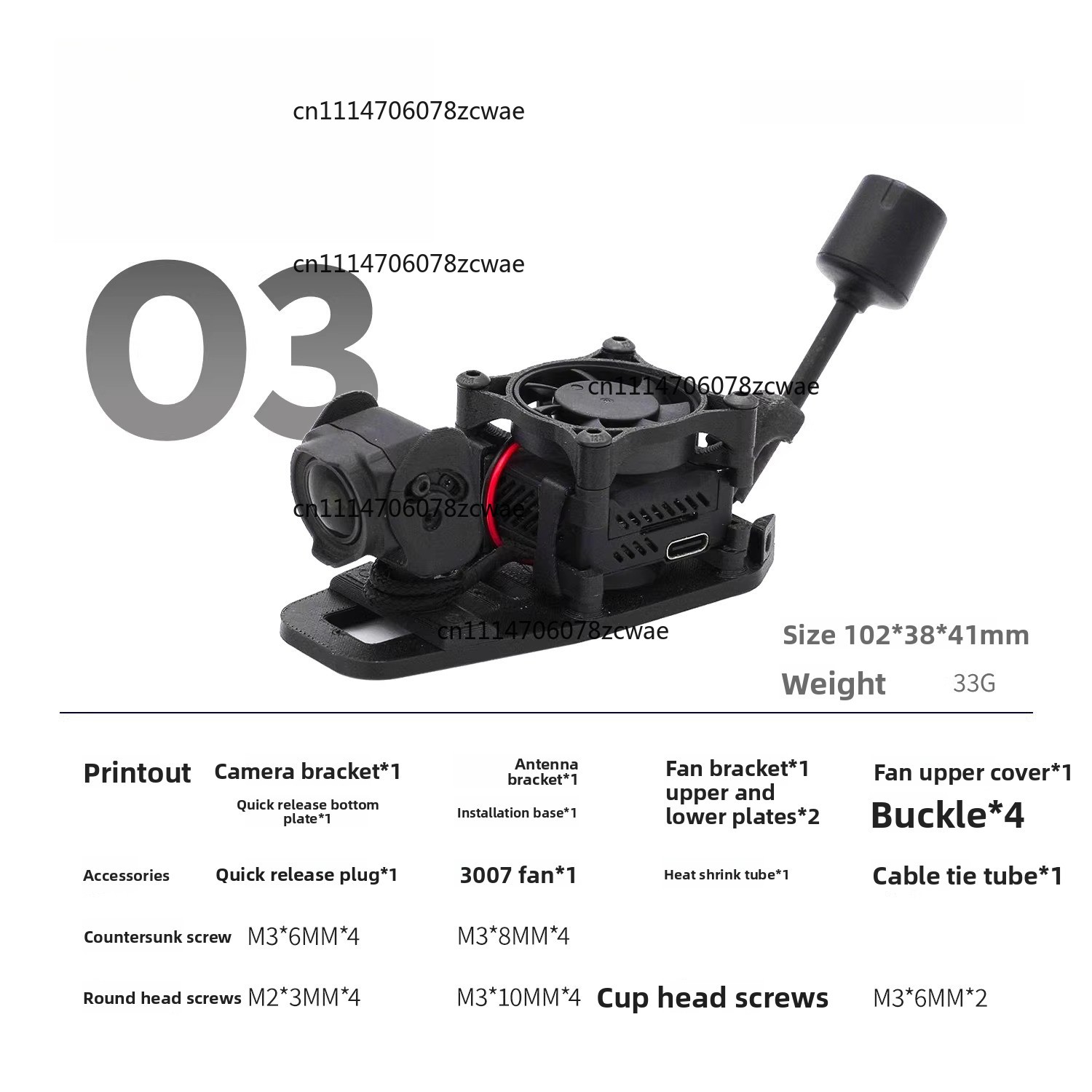 Soporte de Liberación Rápida Z - Drone Kit Racing reseña y precio