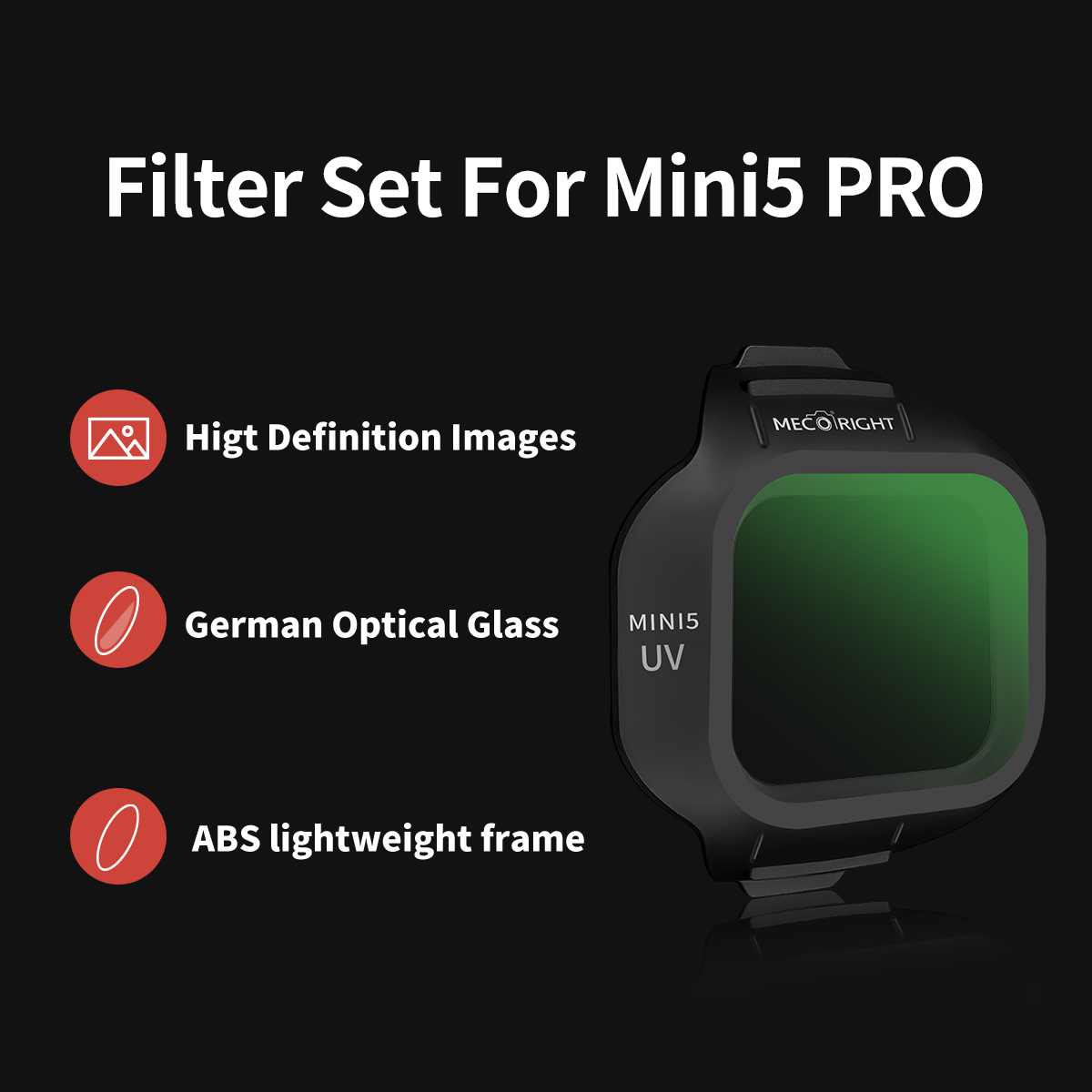 Mecoright - Juego de Filtros p - Drone Kit Beginner reseña y precio